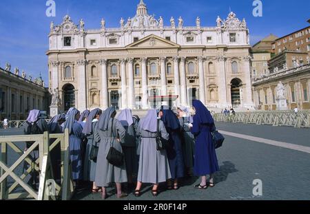 Petersdom, Vatikan, Rom, Lazio, Italien Europa Foto Stock