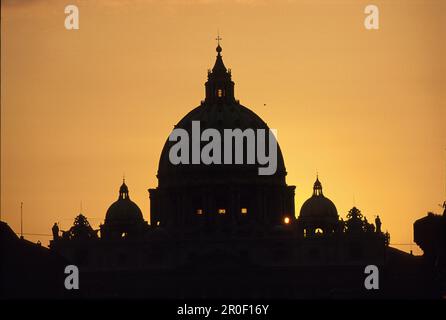 Petersdom, Vatikan, Rom Lazio, Italien Foto Stock