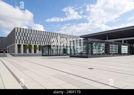 Aeroporto di Berlino Brandenburg, Aeroporto Willy Brandt, Berlino, Germania Foto Stock