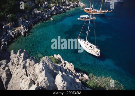 Tuerkische Aegaeis, Kumlu Buekue Tuerkei Foto Stock