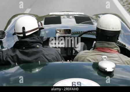 Silvretta Classic Rallye Montafon, 08.07.2004, Silvretta Alpine Road, Jaguar C-Type, 215PS, Bj1952 Foto Stock