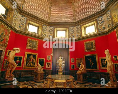 Tribuna, Galleria degli Ufizzi, Ufizzi, Firenze, Toscana, Italia Foto Stock