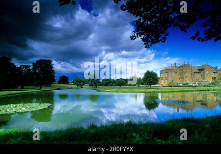 L'Europa, Inghilterra, Oxfordshire, Banbury, Castello di Broughton Foto Stock