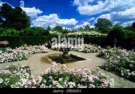 Europa, Inghilterra, Kent, Hever, il castello di Hever Castle Garden Foto Stock