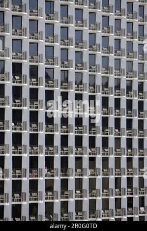 Hotel Tower a Honolulu, Oahu, Oceano Pacifico, Hawaii, Stati Uniti Foto Stock