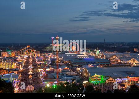 Oktoberfest, 2010, Monaco di Baviera, Baviera, Baviera, Germania Foto Stock