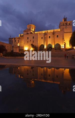 Catedral de nuestra Senora de la Asuncion, cattedrale, Santander, Camino de la Costa, strada costiera, Camino del Norte, Via San Giacomo, Camino de SA Foto Stock