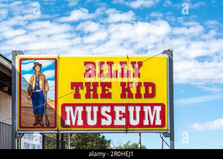 Bill the Kid Museum a Fort Sumner, New Mexico, USA. Foto Stock