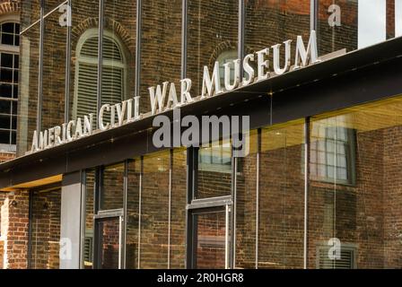 American Civil War Museum nel centro di Richmond, Virginia Foto Stock