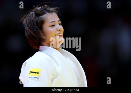 Ali Bin Hamad al Attiyah Arena, Doha, Qatar. 8th maggio, 2023. Uta Abe (JPN), 8 MAGGIO 2023 -Judo : World Judo Championships Doha 2023 Women's -52kg incontro finale ad Ali Bin Hamad al Attiyah Arena, Doha, Qatar. Credit: Naoki Nishimura/AFLO SPORT/Alamy Live News Foto Stock