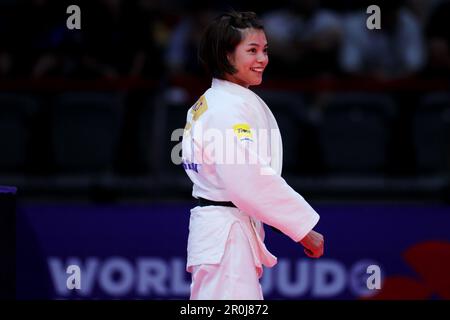 Ali Bin Hamad al Attiyah Arena, Doha, Qatar. 8th maggio, 2023. Uta Abe (JPN), 8 MAGGIO 2023 -Judo : World Judo Championships Doha 2023 Women's -52kg incontro finale ad Ali Bin Hamad al Attiyah Arena, Doha, Qatar. Credit: Naoki Nishimura/AFLO SPORT/Alamy Live News Foto Stock