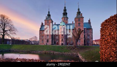 Il castello di Rosenborg, Copenhagen, Danimarca Foto Stock