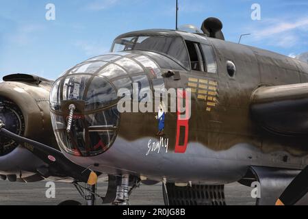 Nord America B-25 Mitchell a Boundary Bay Canada Foto Stock