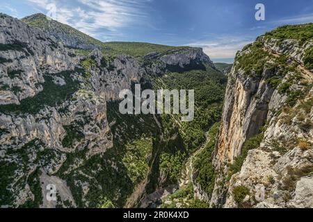 Gorges du Verdon, il Grand Canyon du Verdon, Francia Foto Stock