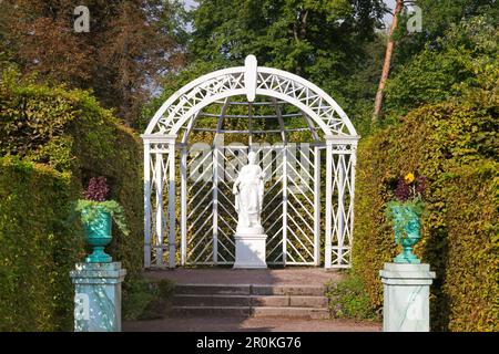 Giardino Russo, Palazzo Belvedere, Weimar, Turingia, Germania Foto Stock