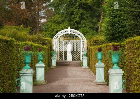 Giardino Russo, Palazzo Belvedere, Weimar, Turingia, Germania Foto Stock