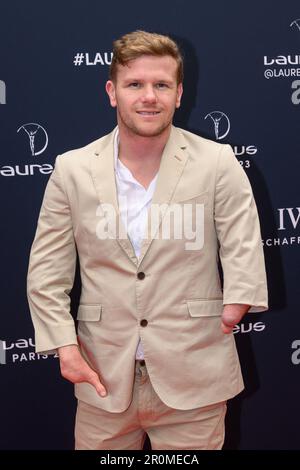 Parigi, Francia. 08th maggio, 2023. Cameron Leslie arriva al Laureus World Sport Awards 2023 al Cour Vendome il 08 maggio 2023 a Parigi, Francia. Foto di Laurent ZabulonABACAPRESS.COM Credit: Abaca Press/Alamy Live News Foto Stock