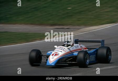 Jacques Laffite - Ligier js19 Talbot/matra- Gran Premio di Gran Bretagna 1982 - Brands Hatch, Inghilterra Foto Stock