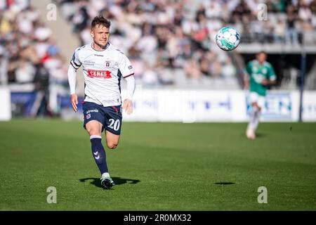 Aarhus, Danimarca. 07th maggio 2023. Mikkel Duelund (20) dell'AGF visto durante la Superliga match del 3F tra Aarhus GF e Viborg FF al Ceres Park di Aarhus. (Photo credit: Gonzales Photo - Morten Kjaer). Foto Stock