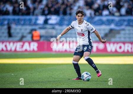 Aarhus, Danimarca. 07th maggio 2023. Eric Kahl (19) dell'AGF visto durante la partita Superliga del 3F tra Aarhus GF e Viborg FF al Ceres Park di Aarhus. (Photo credit: Gonzales Photo - Morten Kjaer). Foto Stock