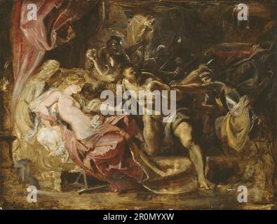 The Capture of Samson Data: 1609–10 artista: Peter Paul Rubens Flemish, 1577-1640 Foto Stock