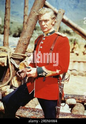 L'attore britannico Michael Caine nel film Zulu, UK 1964 Foto Stock