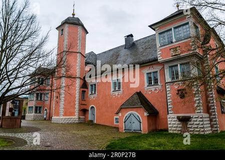 Lobdengau Museum, Ladenburg, Baden-Württemberg, Germania Foto Stock