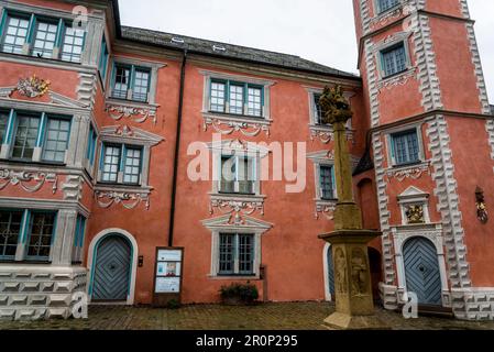 Lobdengau Museum, Ladenburg, Baden-Württemberg, Germania Foto Stock