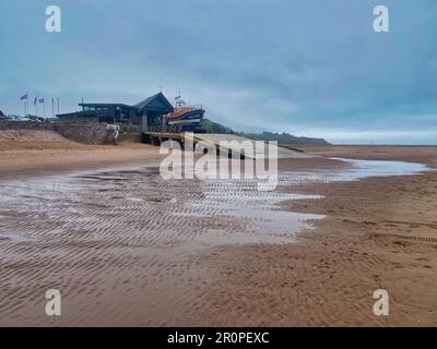 Stazione di Exmouth Lifeboat a Devon Foto Stock