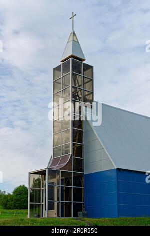 Chiesa di Uthlid, Uthlid, Golden Circle, Islanda Foto Stock