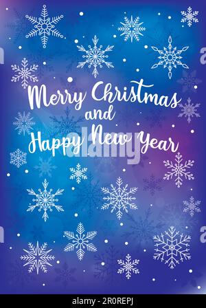 sfondo hristmas per cartolina Illustrazione Vettoriale