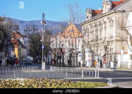 Vlaska Street, Zabreb, Croazia Foto Stock