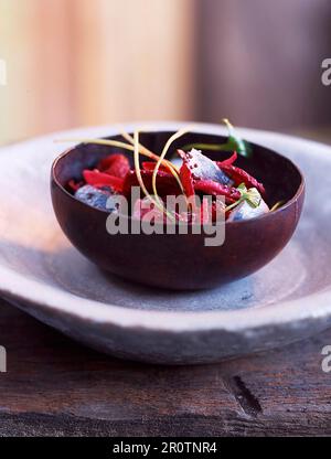 Insalata di barbabietole Foto Stock