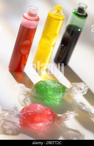 Coloranti e additivi alimentari Foto Stock