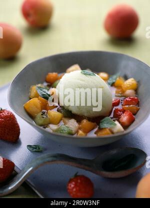 Frutta fresca Minestrone Foto Stock