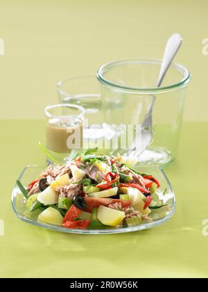 Insalata nizzarda Foto Stock