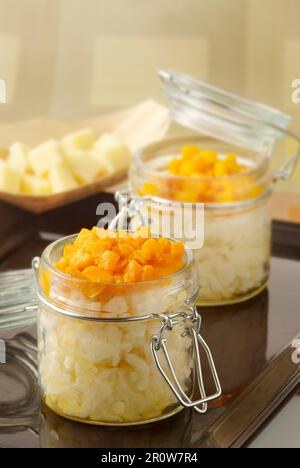 Risotto alla zucca Foto Stock