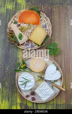 Cheeseboards Foto Stock