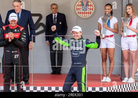 Monaco, Monaco. 06th maggio, 2023. Nick Cassidy, (Envision Racing team) vince il Monaco FIA ABB Formula e World Championship 2023 a Monaco il 06 giugno 2023. Foto di Laurent Coust/ABACAPRESS.COM Credit: Abaca Press/Alamy Live News Foto Stock