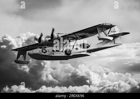 Un aereo spotter USAF Catalina Foto Stock