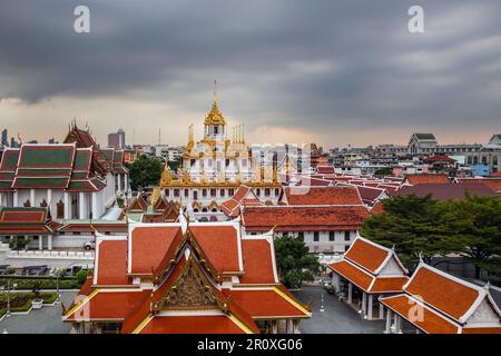 Veduta aerea dei punti di riferimento della Thailandia Foto Stock