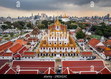 Veduta aerea dei punti di riferimento della Thailandia Foto Stock