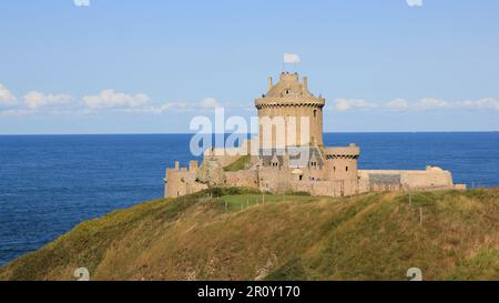 Forte medievale la latte, Cap Frehel, Bretagna. Foto Stock