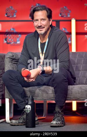 Henry Ian Cusick auf der German Comic con edizione primaverile in der Messe Dortmund. Dortmund, 06.05.2023 Foto Stock