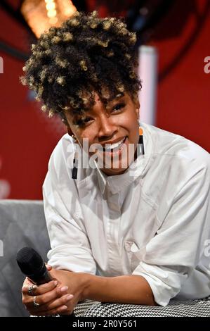 Sonequa Martin-Green auf der German Comic con edizione primaverile in der Messe Dortmund. Dortmund, 06.05.2023 Foto Stock