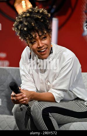 Sonequa Martin-Green auf der German Comic con edizione primaverile in der Messe Dortmund. Dortmund, 06.05.2023 Foto Stock