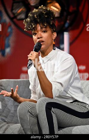 Sonequa Martin-Green auf der German Comic con edizione primaverile in der Messe Dortmund. Dortmund, 06.05.2023 Foto Stock