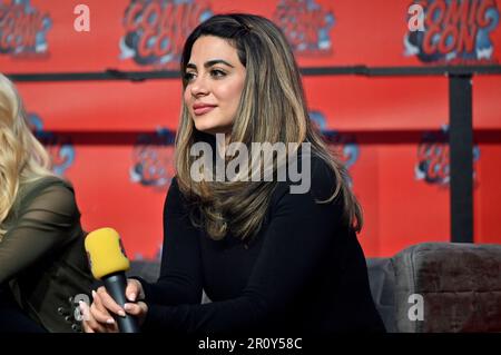 Emeraude Toubia auf der German Comic con edizione primaverile in der Messe Dortmund. Dortmund, 06.05.2023 Foto Stock