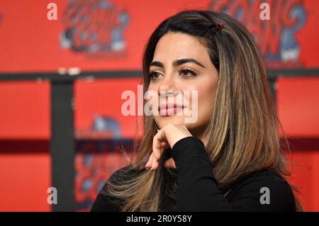 Emeraude Toubia auf der German Comic con edizione primaverile in der Messe Dortmund. Dortmund, 06.05.2023 Foto Stock