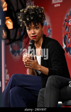 Sonequa Martin-Green auf der German Comic con edizione primaverile in der Messe Dortmund. Dortmund, 07.05.2023 Foto Stock